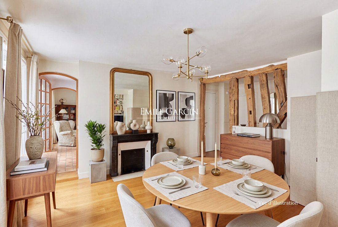 Apartment in Saint Gervais, Paris 4e Arrondissement, Paris 1 - 16412894