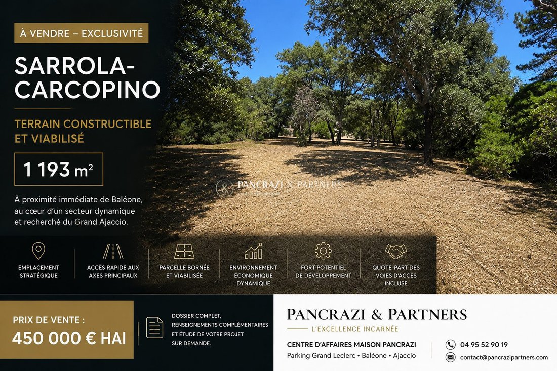 Land in Sarrola-Carcopino, Corsica, France 1 - 18385478