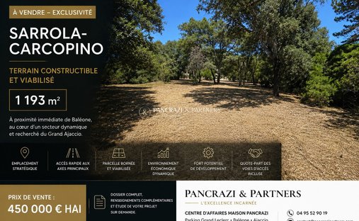 Land in Sarrola-Carcopino, Corsica, France 1