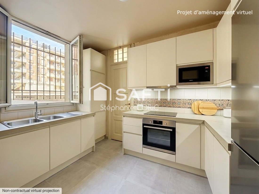 Apartment in Bois de Boulogne, Paris 16e Arrondissement, Paris 4 - 18389908