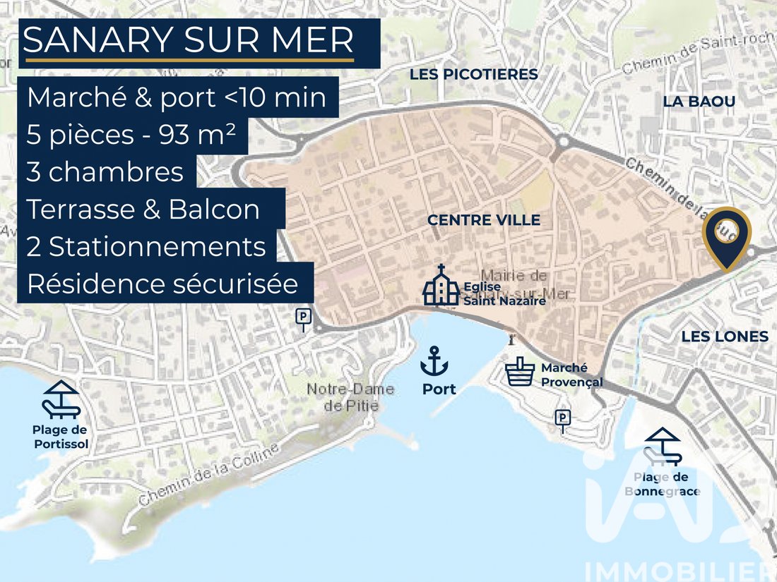 Apartment in Tante Victoire, Six-Fours-les-Plages, France 1 - 17658585