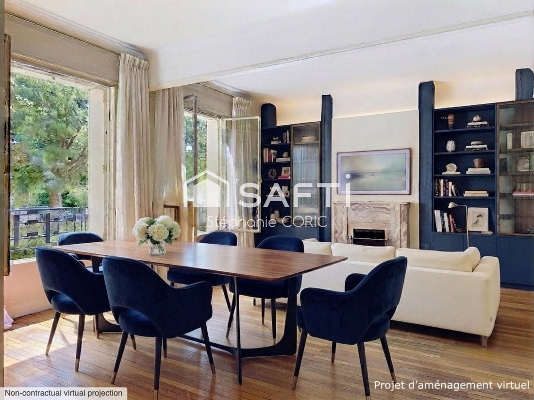 Apartment in Bois de Boulogne, Paris 16e Arrondissement, Paris 1 - 18389908