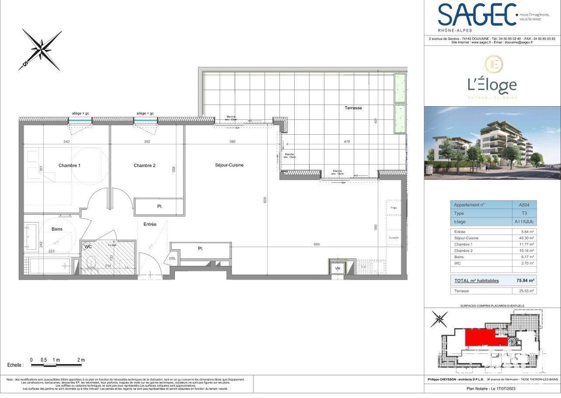 Apartment in Centre Ville Est, Thonon-les-Bains, France 4 - 18392069