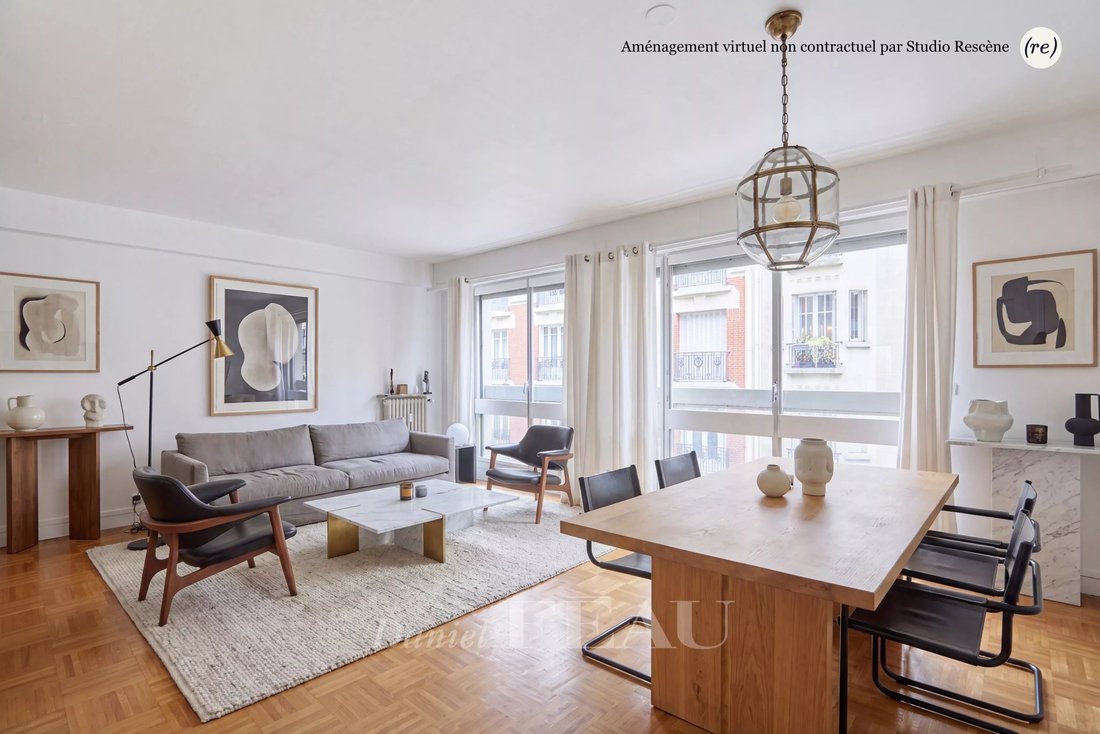 Apartment in Auteuil Sud, Paris 16e Arrondissement, Paris 1 - 16661669