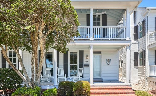 Maison de ville à Beaufort, Caroline du Nord, États-Unis 1