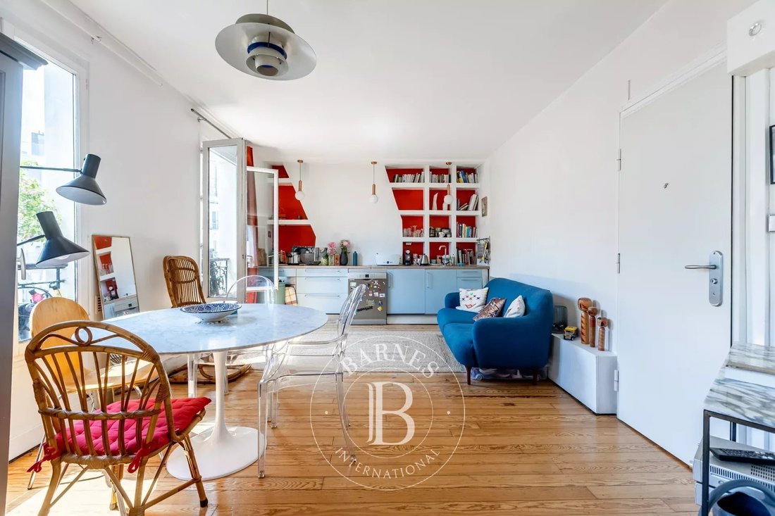Apartment in La Fourche-Guy Môquet, Paris 17e Arrondissement, Paris 5 - 18392000