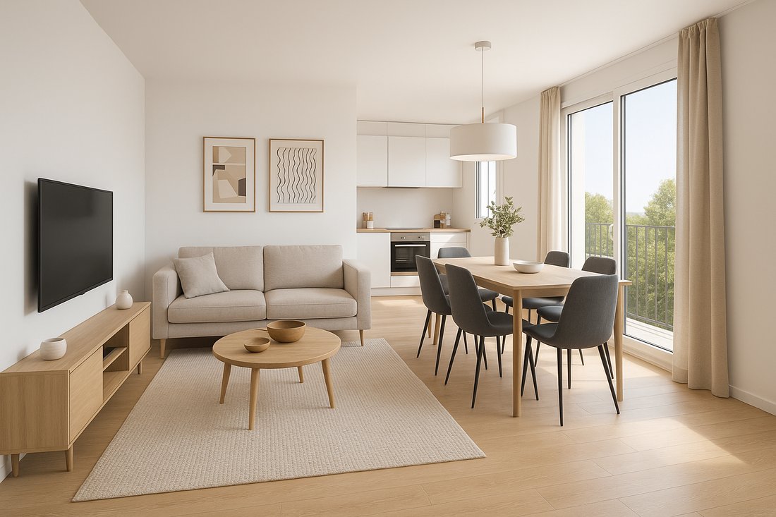 Apartment in Nationale-Deux Moulins, Paris 13e Arrondissement, Paris 2 - 18396743