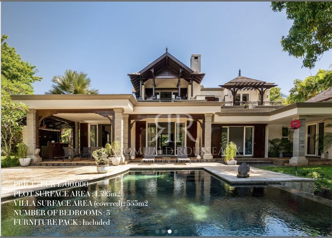 Villa in Bel Ombre, Savanne District, Mauritius 1 - 18392181