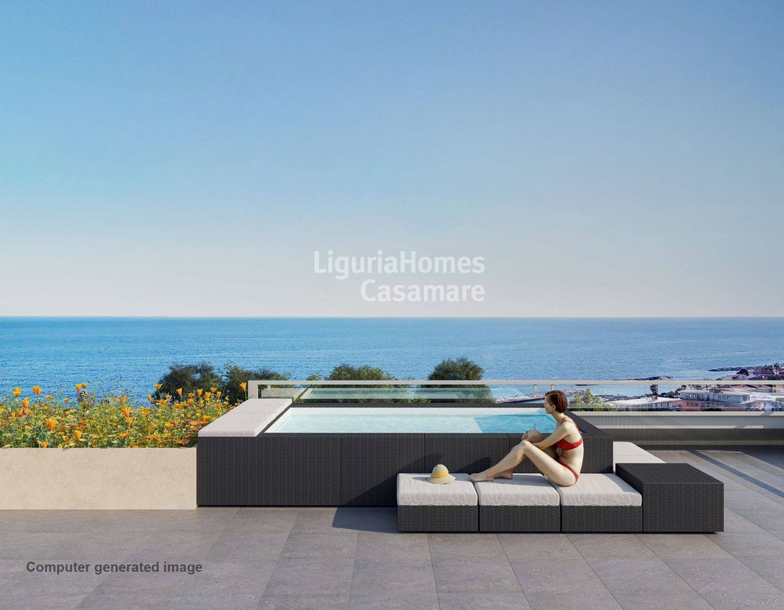 Apartment in Santo Stefano al Mare, Liguria, Italy 1 - 18374064