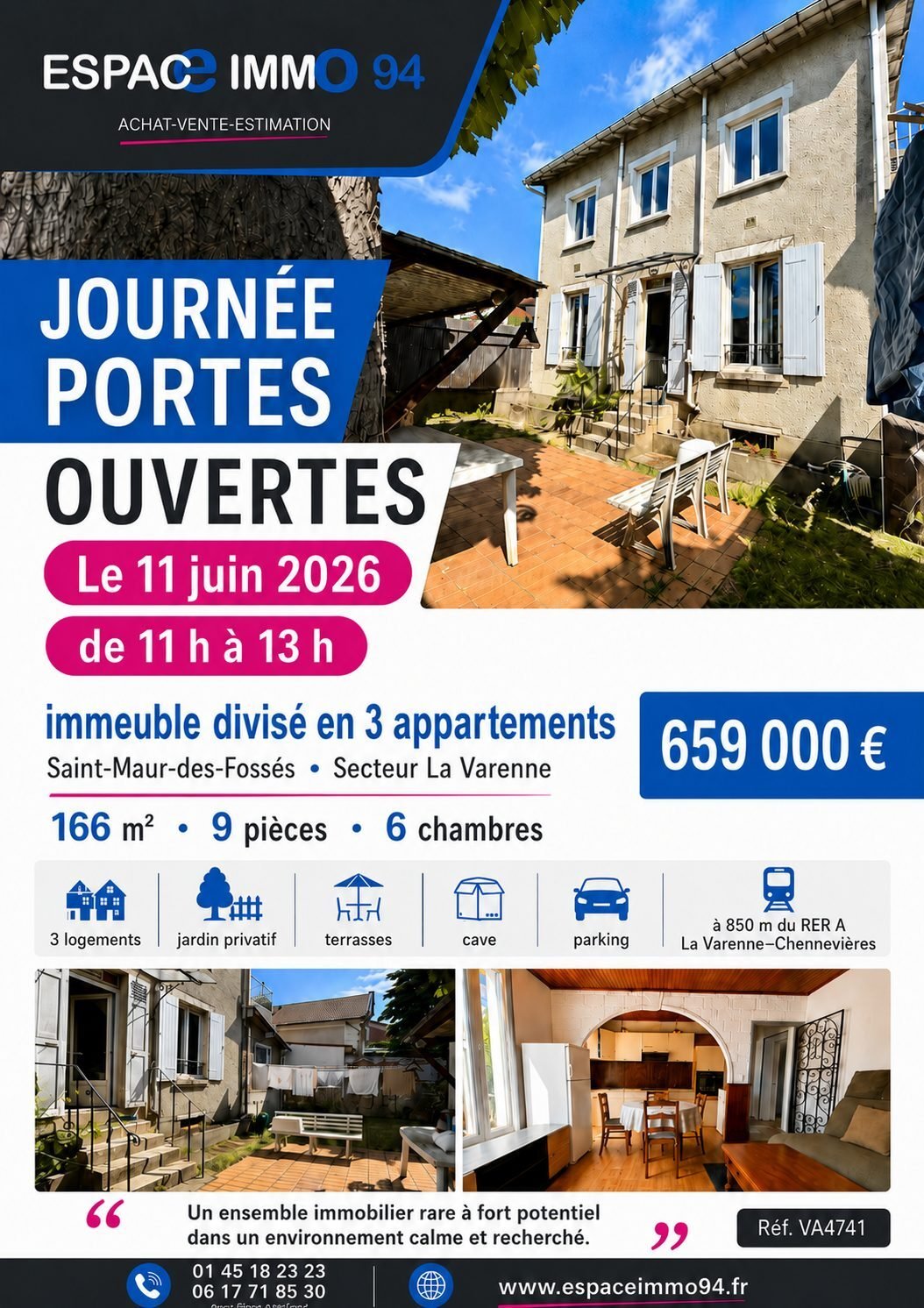 Apartment in La Varenne, Saint-Maur-des-Fossés, France 1 - 18369653