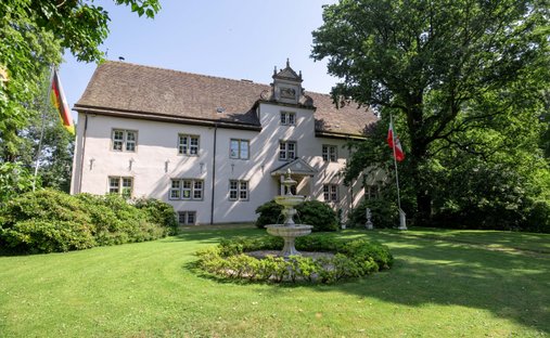 Castle in Barntrup, North Rhine-Westphalia, Germany 1