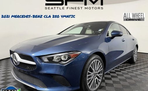 2021 Mercedes-Benz CLA CLA 250 4MATIC Coupe 4D in Lynnwood, WA, United States 1