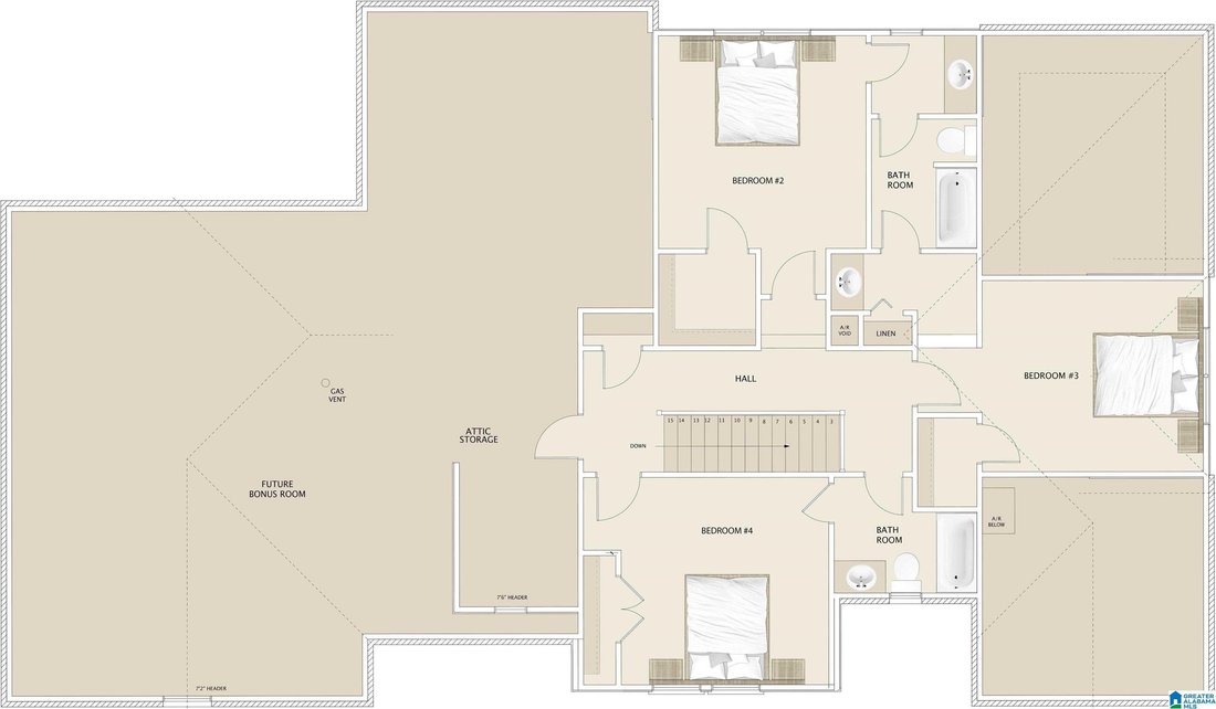 House in Sterrett, Alabama, United States 4 - 18401475