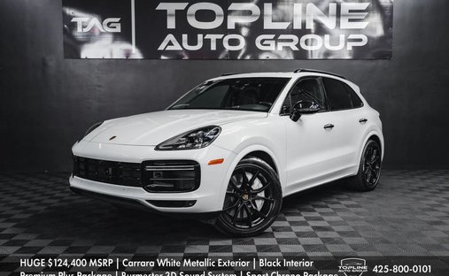 2019 Porsche Cayenne Turbo Sport Utility 4D in Kent, WA, United States 1