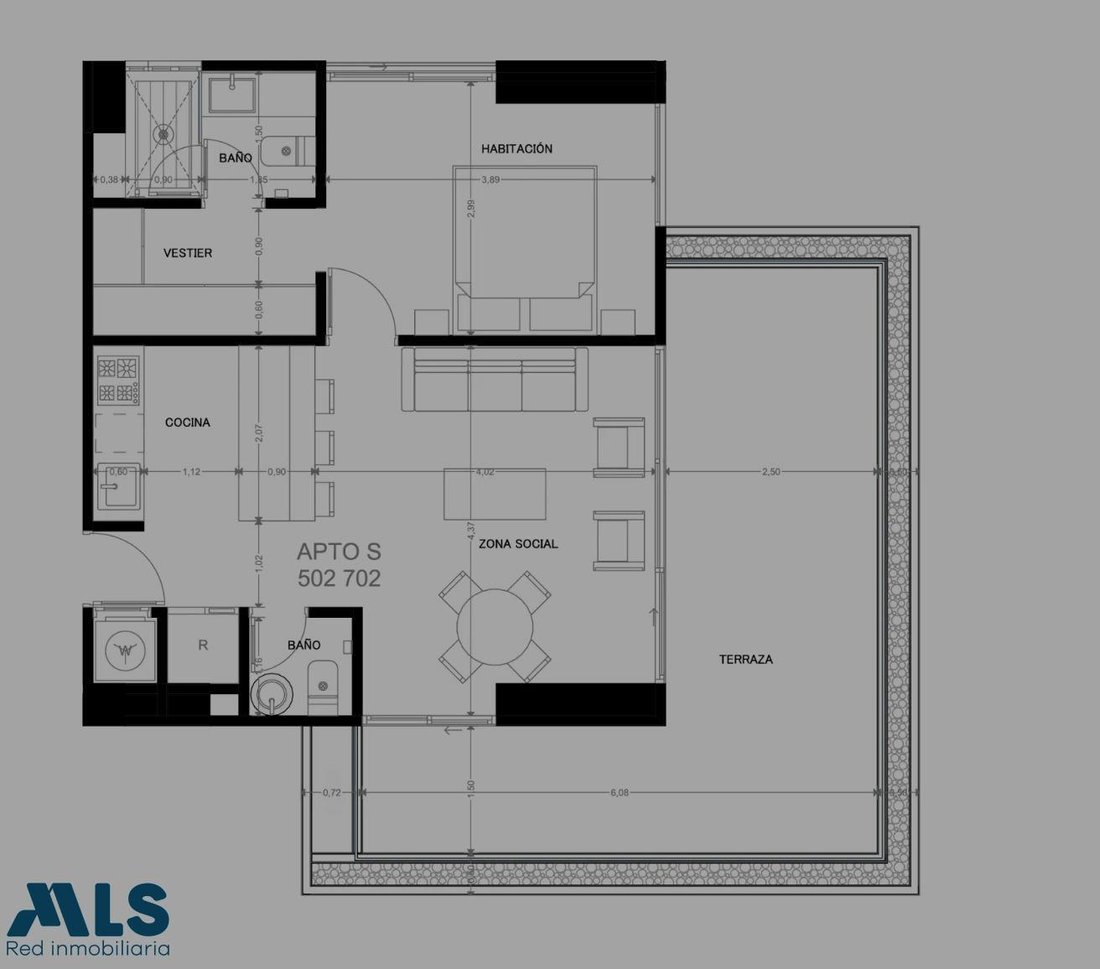 Apartment in Medellín, Antioquia, Colombia 2 - 18403537