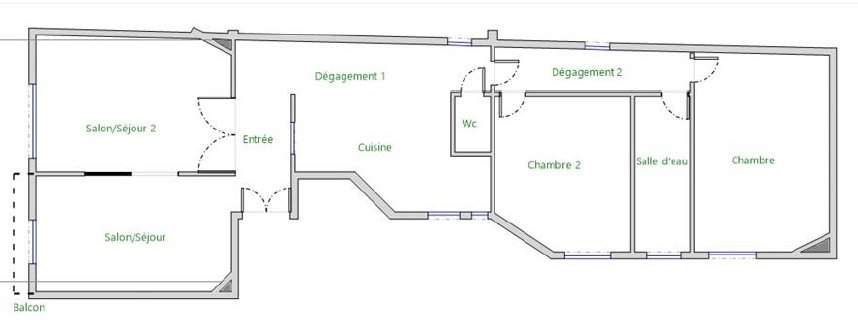 Apartment in Saint Lambert, Paris 15e Arrondissement, Paris 2 - 18406007