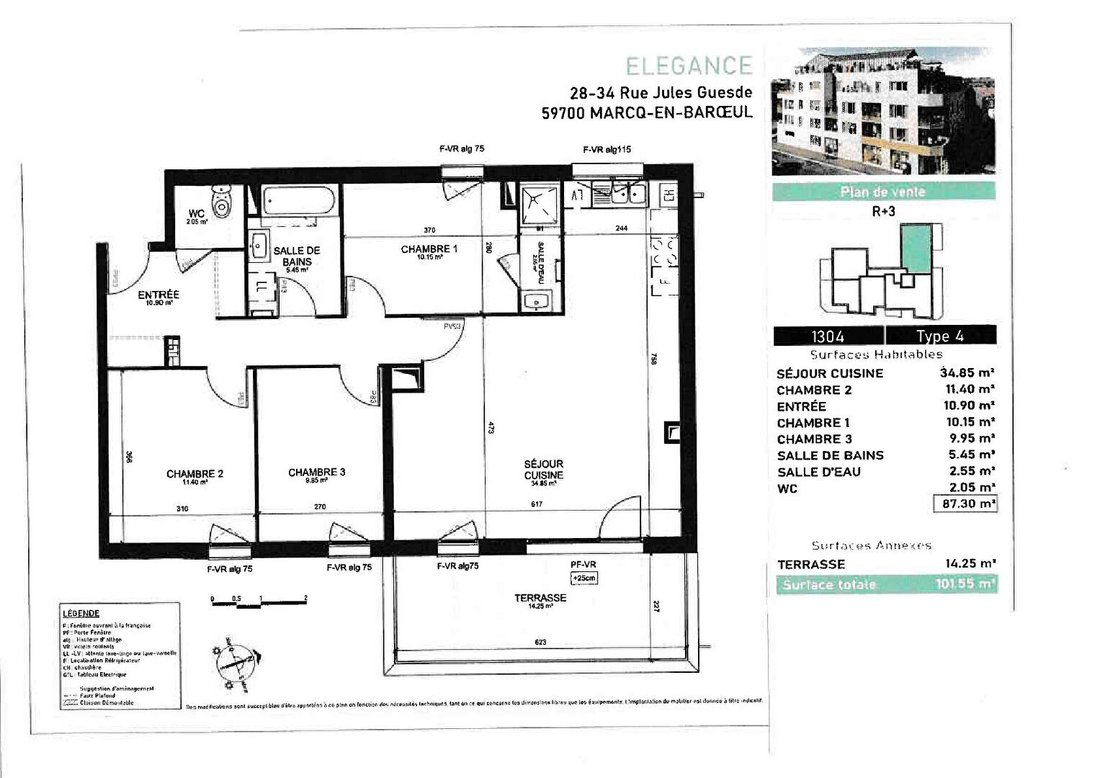Apartment in Marcq-en-Barœul, Hauts-de-France, France 2 - 18405462