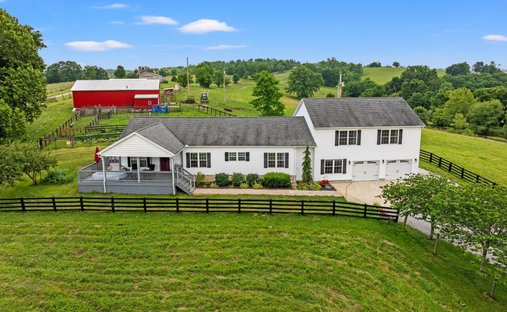 Corps de ferme à Cynthiana, Kentucky, États-Unis 1