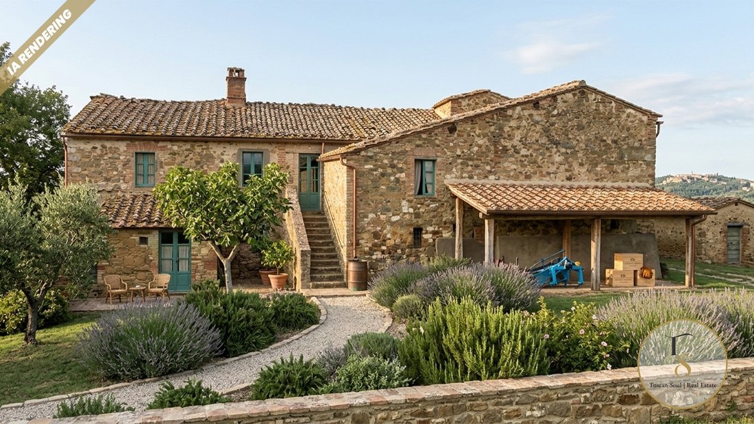 Farm Ranch in Siena, Tuscany, Italy 5 - 18341377