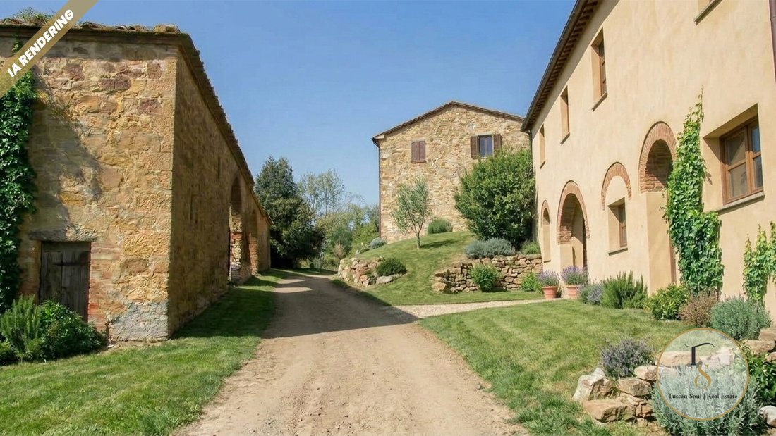 Farm Ranch in Siena, Tuscany, Italy 1 - 18341377