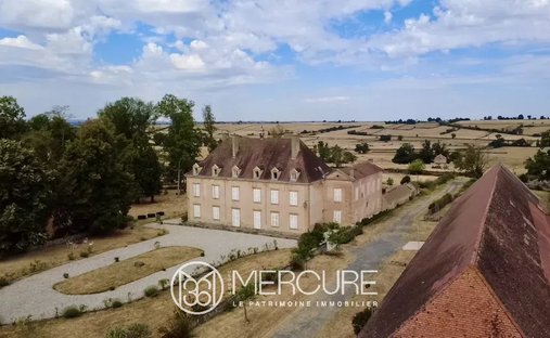 Castle in Marcigny, Bourgogne – Franche-Comté, France 1