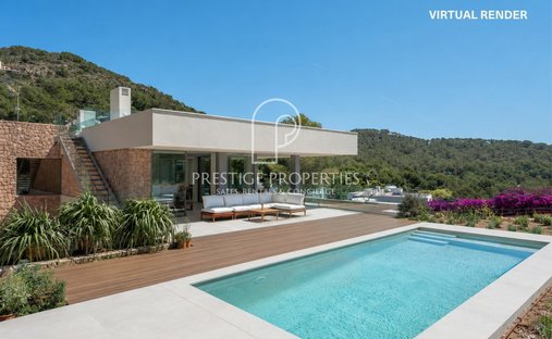 Villa à Ibiza, Îles Baléares, Espagne 1