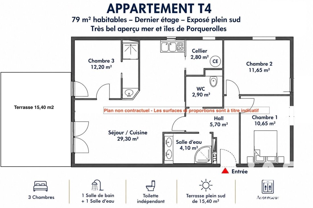 Apartment in Le Lavandou, Provence-Alpes-Côte d'Azur, France 2 - 18169546