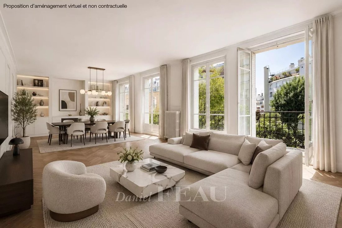 Apartment in Muette Sud, Paris 16e Arrondissement, Paris 1 - 18349791