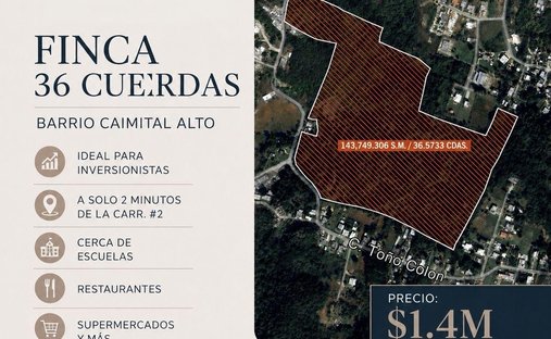 Land in Aguadilla Pueblo, Aguada, Puerto Rico 1