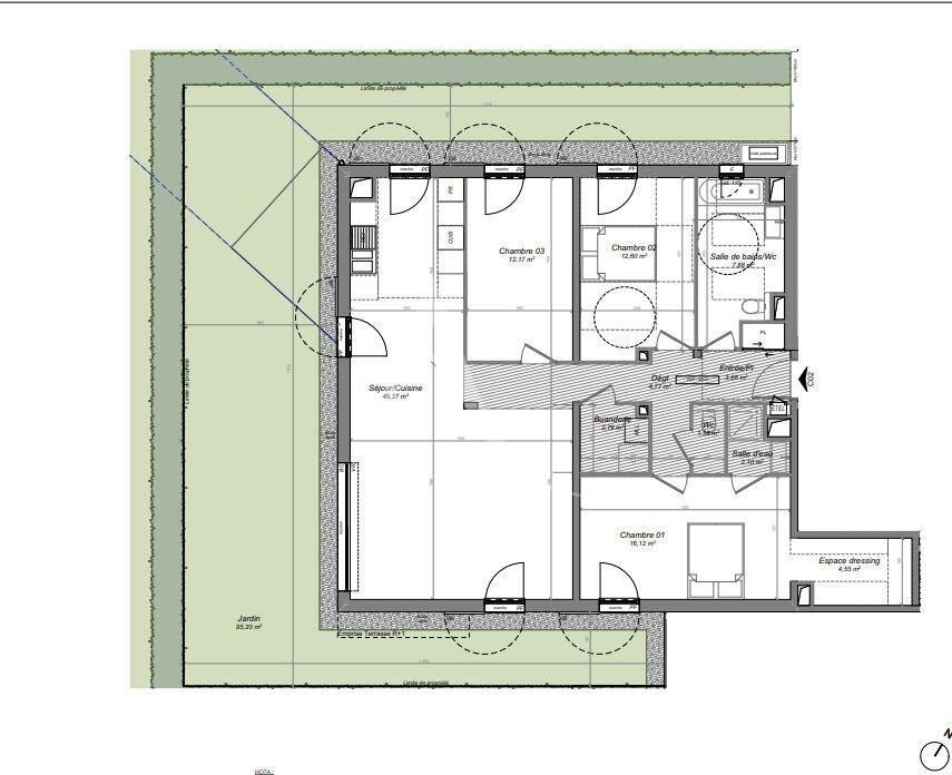 Apartment in Est-Repentance-Les Trois Bons Dieux, Aix-en-Provence, France 2 - 18405253