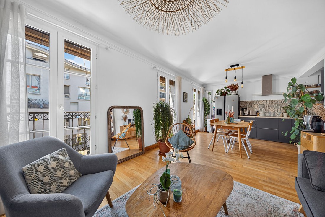 Apartment in Père Lachaise-Réunion, Paris 20e Arrondissement, Paris 1 - 18405225