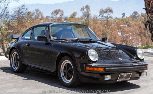 Porsche 911SC in Los angeles, ca 1