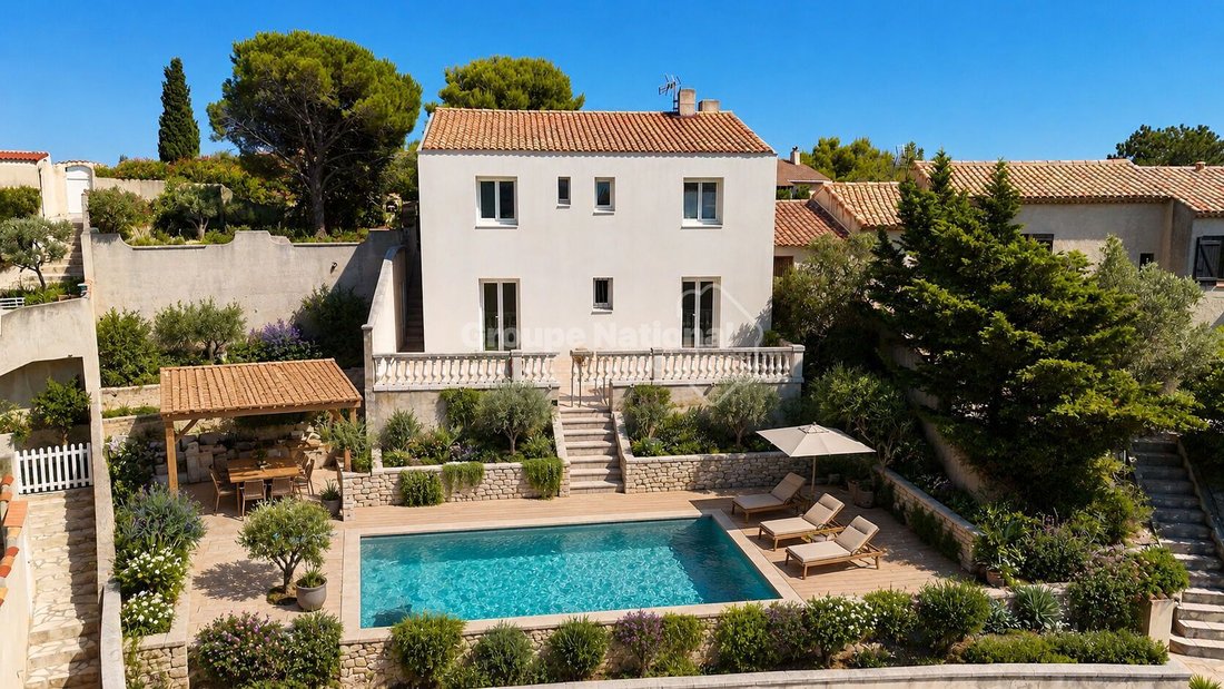 Maison à Le Grand Fosse-L'Escalette-Plan Capellan, Sausset-les-Pins, France 1 - 18407615