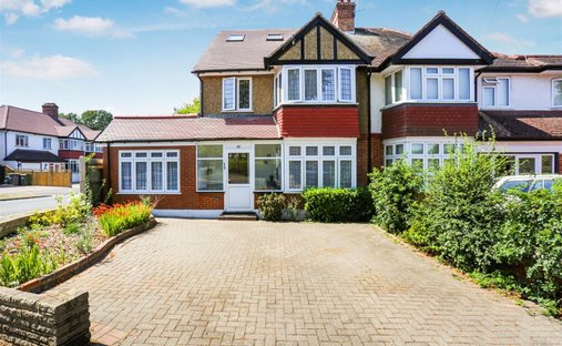 House in Cheam, London Borough of Sutton, England 1