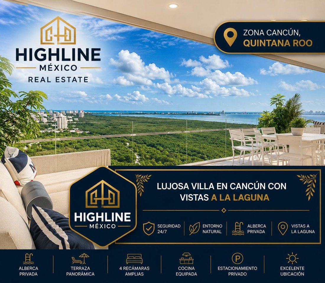 Villa in Cancún, Quintana Roo, Mexico 1 - 18404588