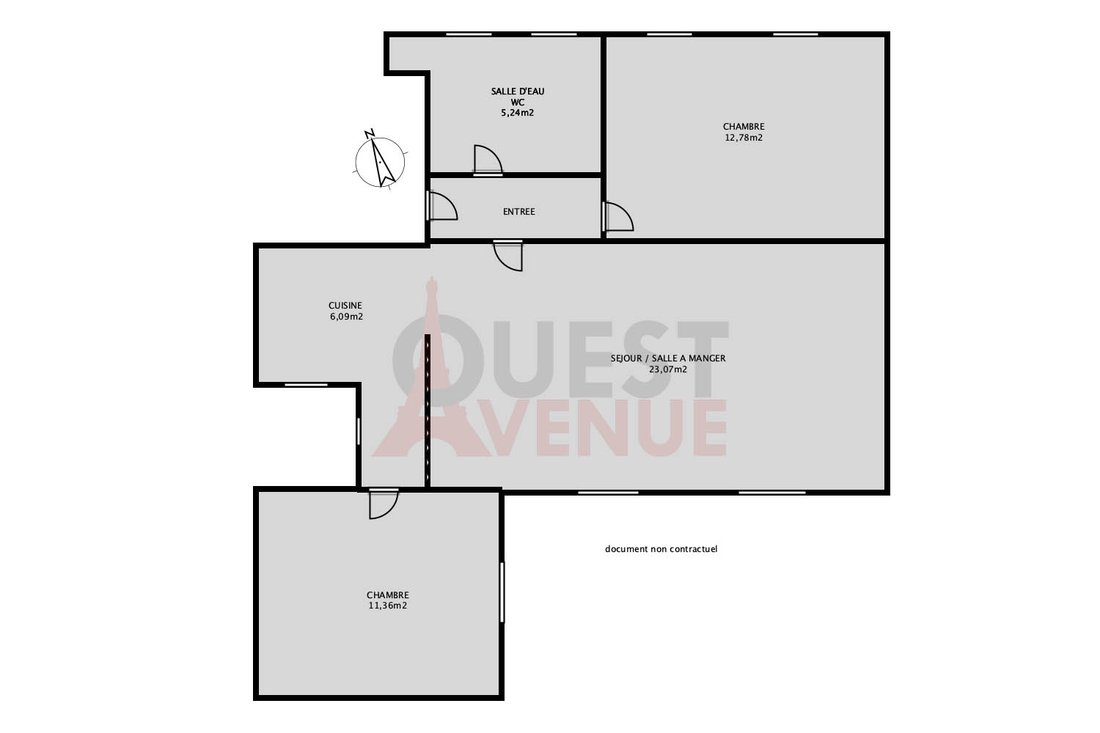 Apartment in Amiraux-Simplon-Poissonniers, Paris 18e Arrondissement, Paris 3 - 18298307