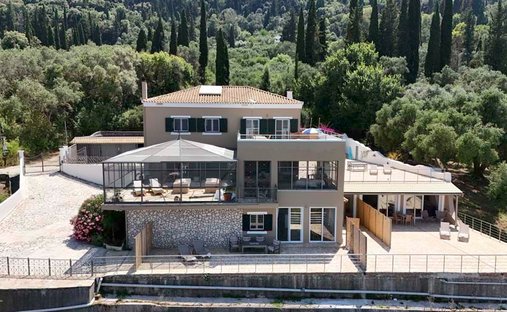 Villa a Korissia, Peloponnese, Western Greece and the Ionian, Grecia 1