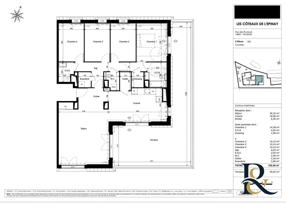 Apartment in Touques, Normandy, France 5 - 18415903