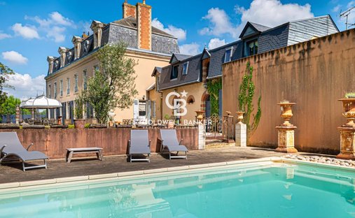 Castle in Gare-Sud, Le Mans, France 1