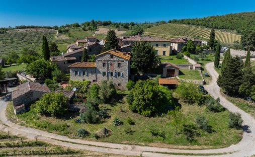 Casa de Campo en Gaiole in Chianti, Toscana, Italia 1