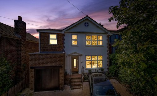 House in Preston Park, Hove, England 1