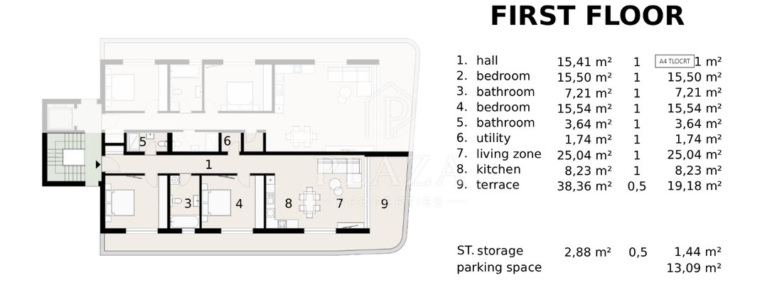 Apartment in Grad Opatija, Primorje-Gorski Kotar County, Croatia 5 - 17714542