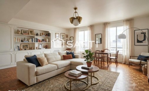 Appartamento a Nationale-Deux Moulins, Paris 13e Arrondissement, Parigi 1