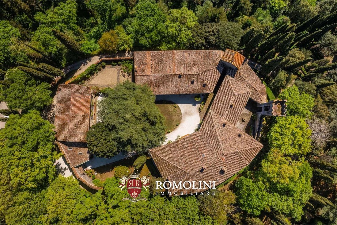 Schloss in Barberino di Mugello, Toskana, Italien 4 - 18421489