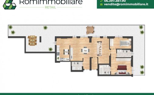 Apartment in Trigoria - Castel di Leva, Rome, Lazio 1