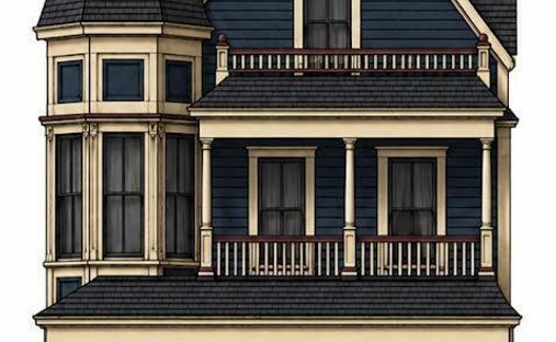 House in Ocean Grove, New Jersey, United States 1
