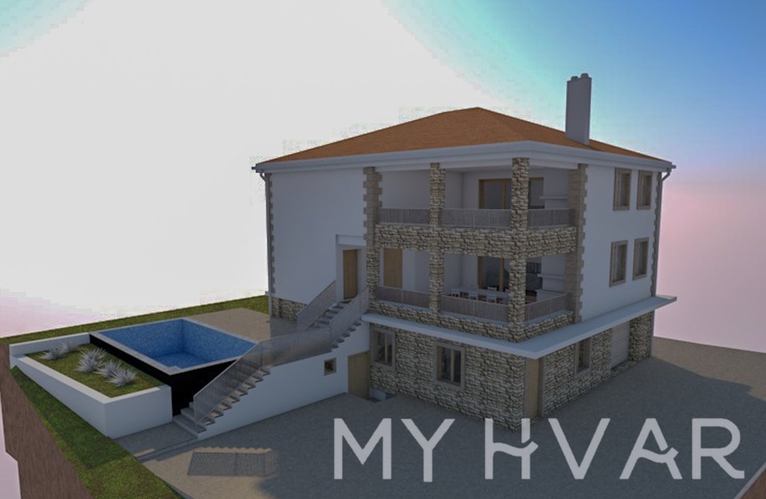 Apartment in Jelsa, Split-Dalmatia County, Croatia 1 - 18421860