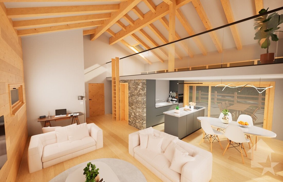 Chalet in Riddes, Valais, Switzerland 4 - 18425995