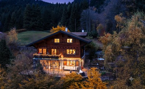 Haus in Gryon, Waadt, Schweiz 1