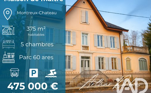 House in Montreux-Chateau, Bourgogne – Franche-Comté, France 1